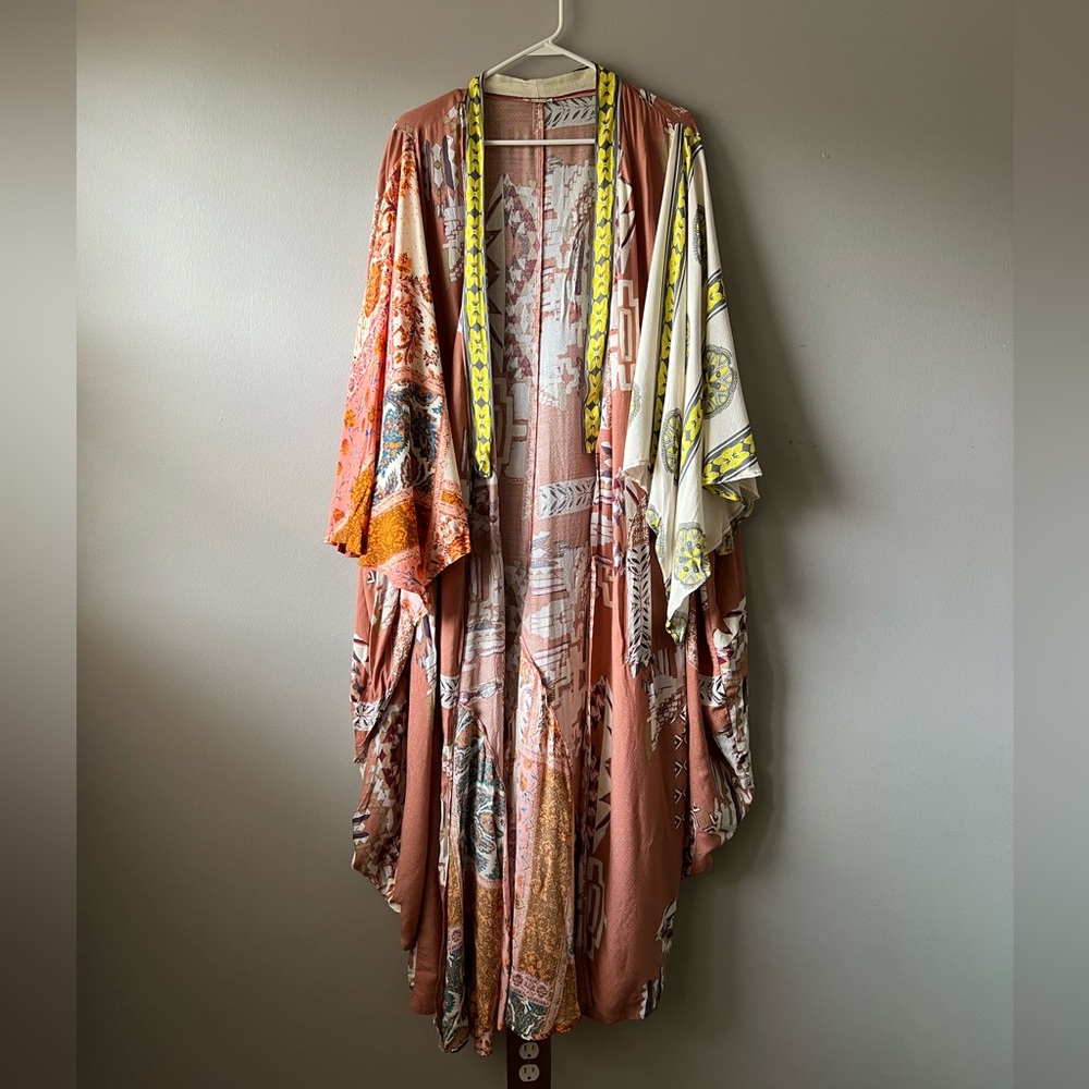 Free People - Oh No Kimono - Clay Combo